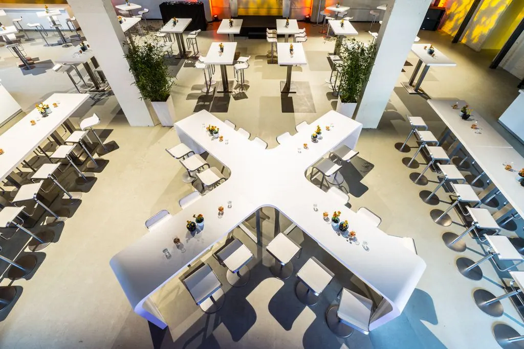 Brunch-Tischplatte 4-Fach Connectorelement Kreuz Ansicht 5