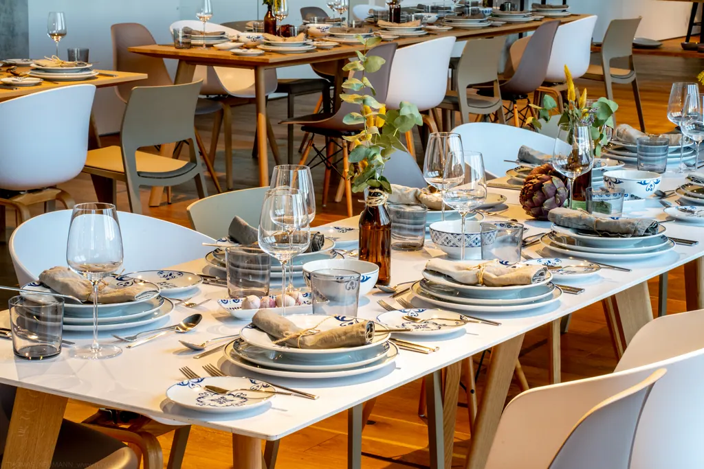 Dinnertisch Halmstad mit Tischplatte Ansicht 4