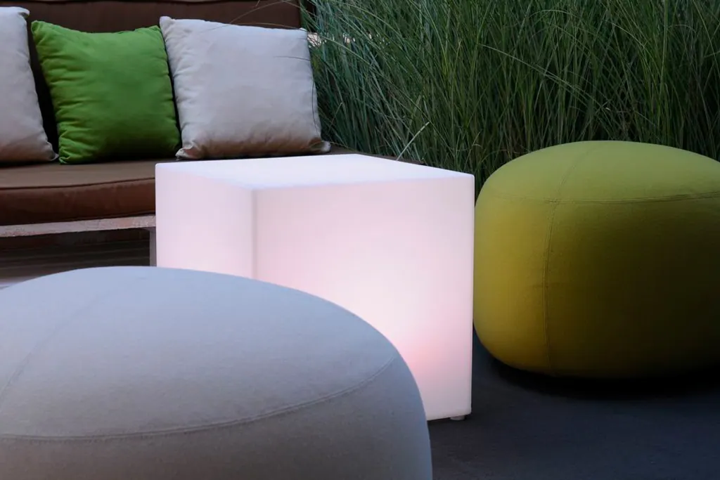 LED Leucht-Würfel mit LED-Lichteinheit Ansicht 3