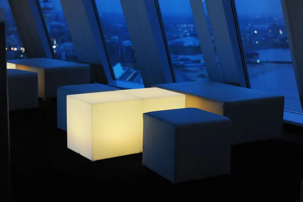 LED Leucht-Würfel mit LED-Lichteinheit Ansicht 5