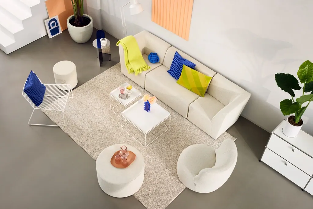 Bank 2-Sitz Deauville bouclé T70 Ansicht 5