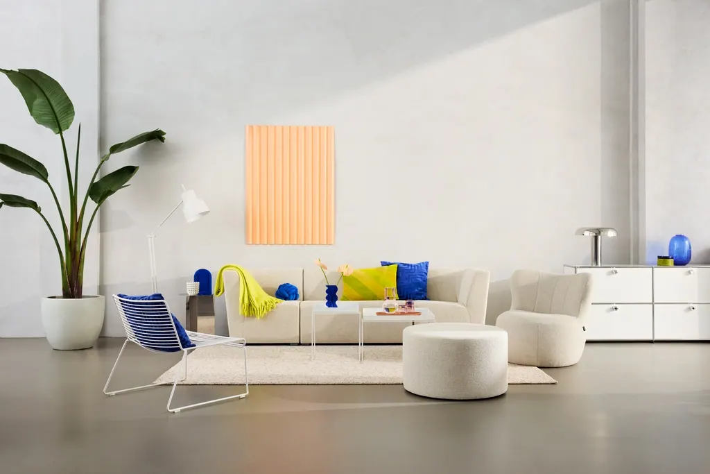 Lounge-Hocker Deauville bouclé Ansicht 2