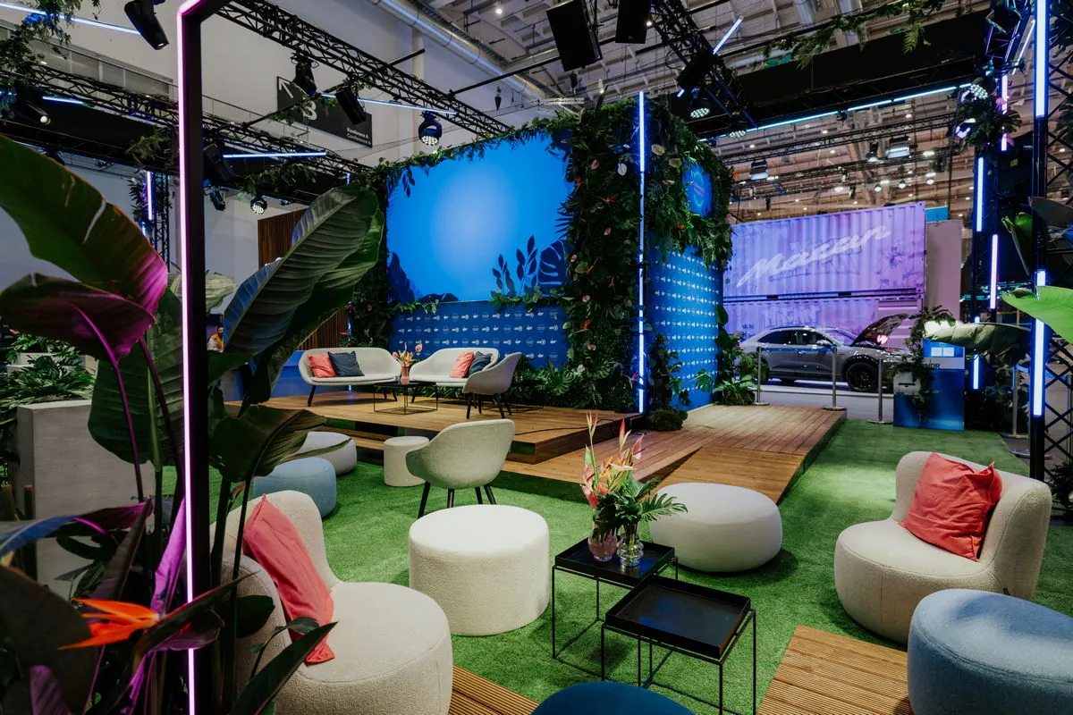 Lounge-Hocker Deauville bouclé Ansicht 4