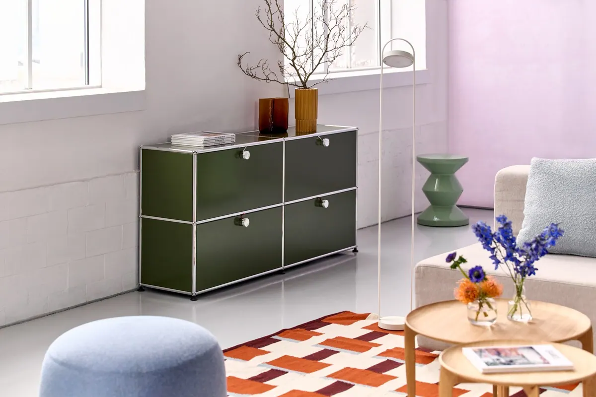 Kipu Hocker 57 blau/grau Ansicht 4