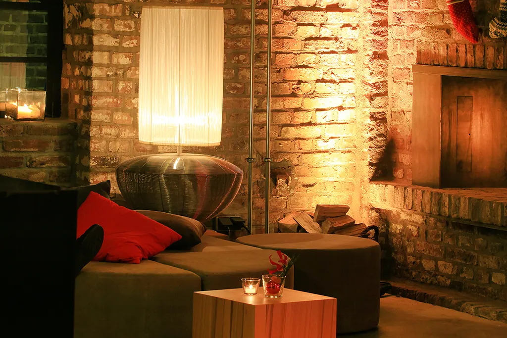 Lounge-Hocker Montreal Dreieck Stoff Ansicht 5