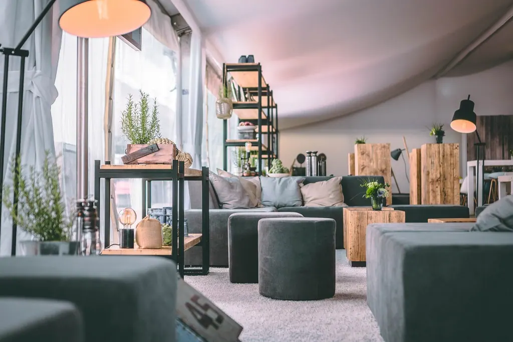 Lounge-Hocker Ontario Stoff Ansicht 2