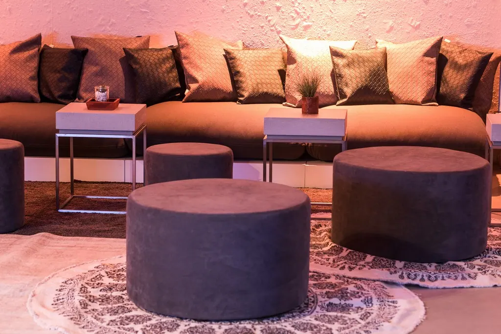 Lounge-Hocker Ontario Stoff Ansicht 3