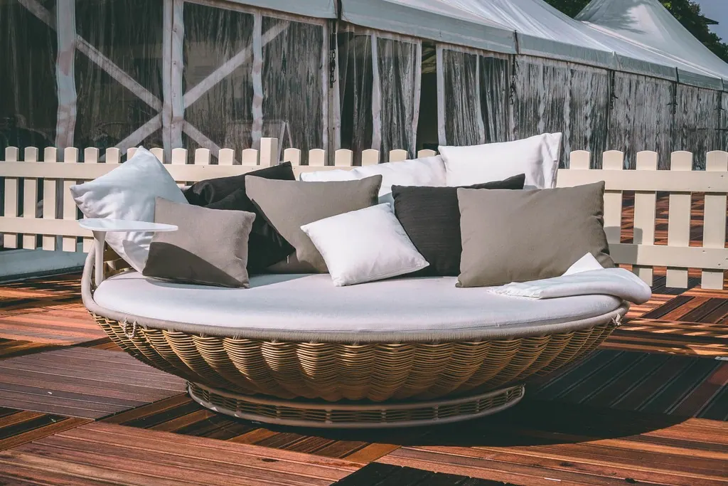 Standing Lounger mit Cushion und Cushion Set Ansicht 2