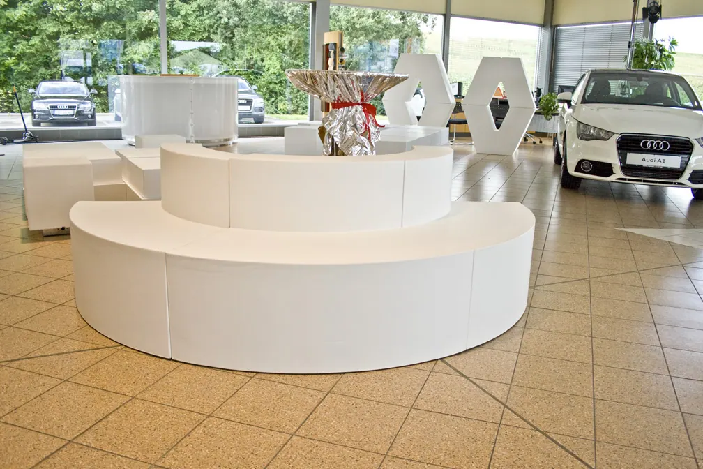 Lounge-Sitzbank Snake Backrest LIFESTYLE Ansicht 2