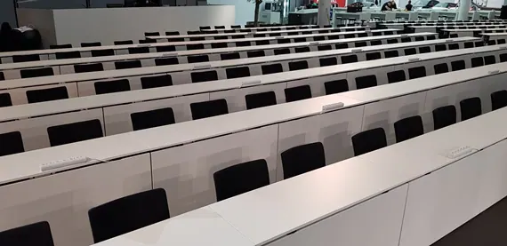 Blende f. Tisch KONFERENZ II Ansicht 4