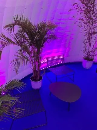 Loungetisch BIARRITZ BLACK Groß Ansicht 4