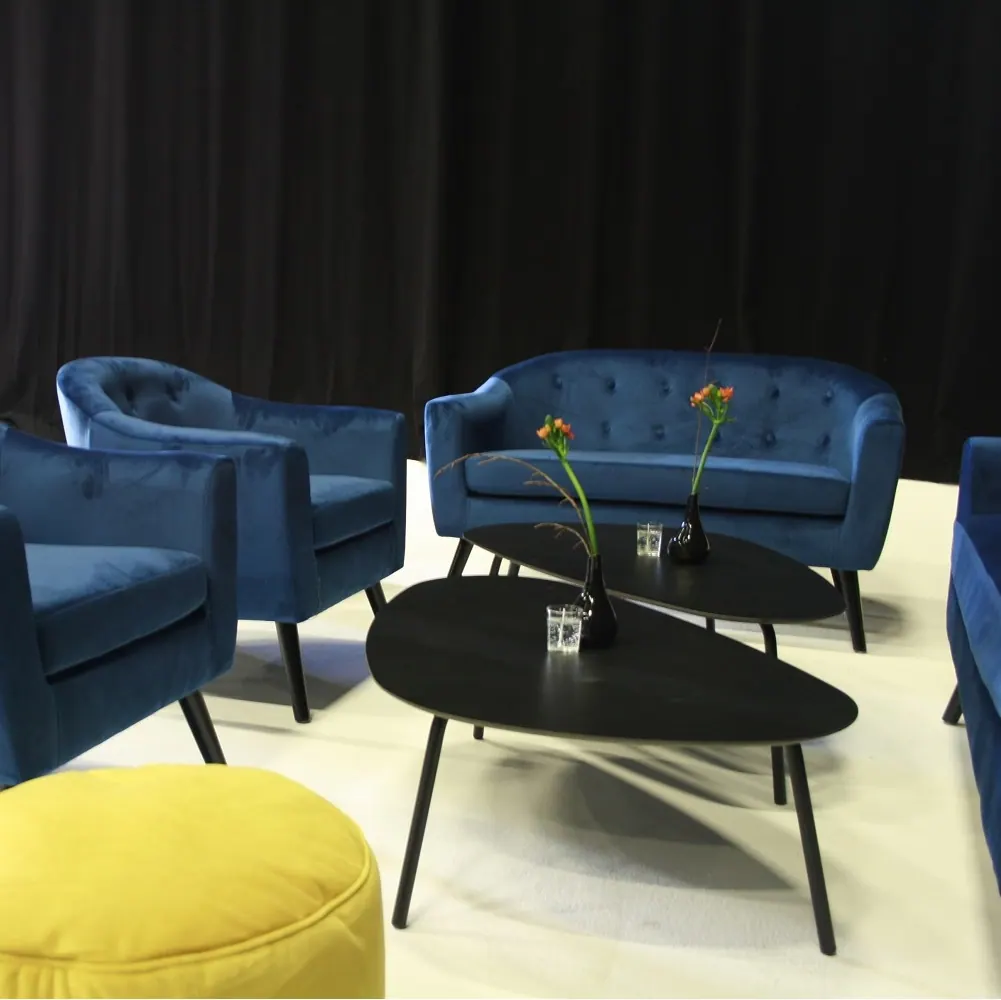 Loungetisch BIARRITZ BLACK Mittel Ansicht 3