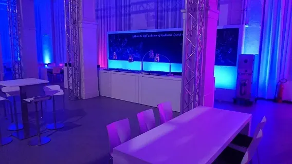 Buffetbrückentisch 200 COSMOS Ansicht 3