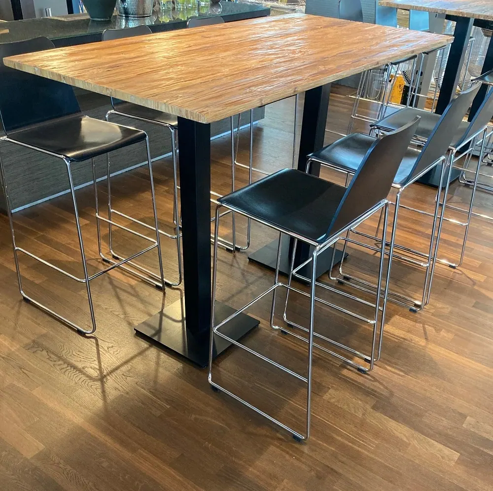 Stehtisch X1 SALZBURG Preto Ansicht 2