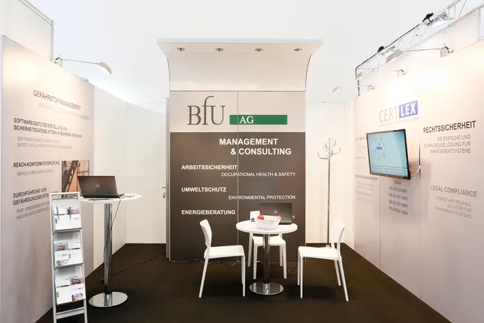 Aluvision Systemstand Ansicht 2