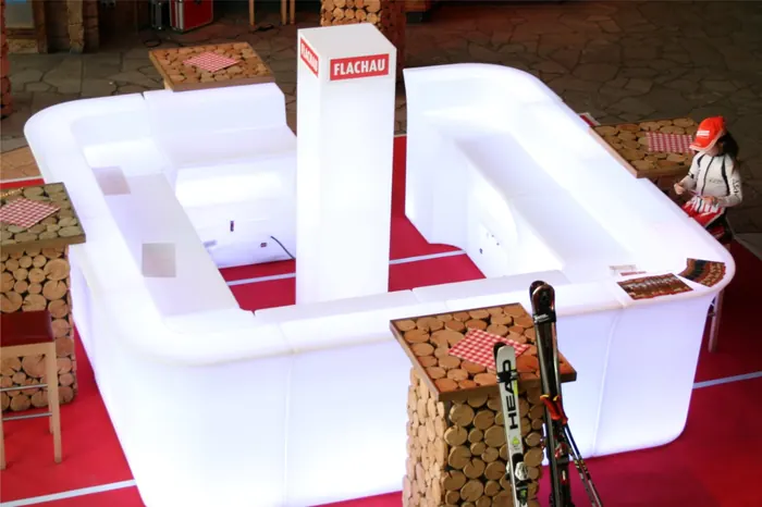 LED Bar – beleuchtet, Farbwechsel