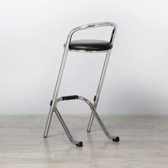Barhocker Chrom Ansicht 2