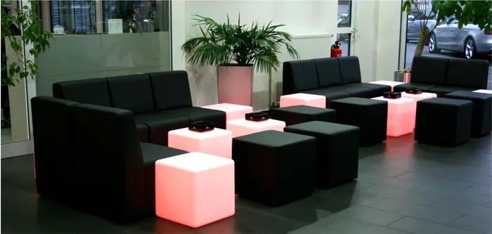 LED Sitzwürfel Ansicht 3