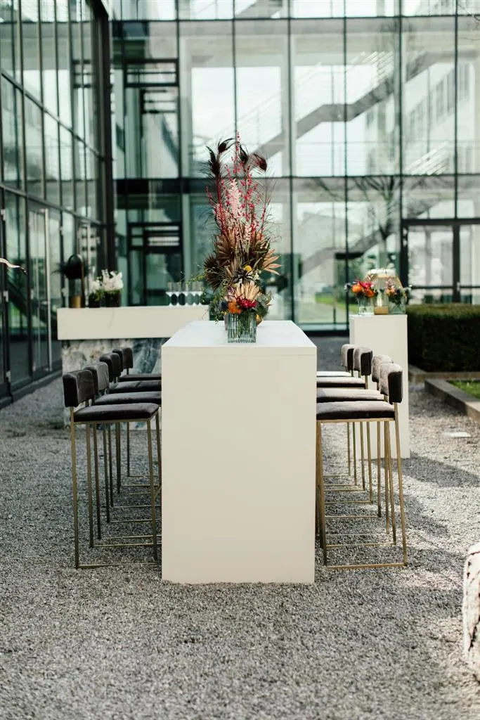 Barhocker Riva GOLD Samt Ansicht 5