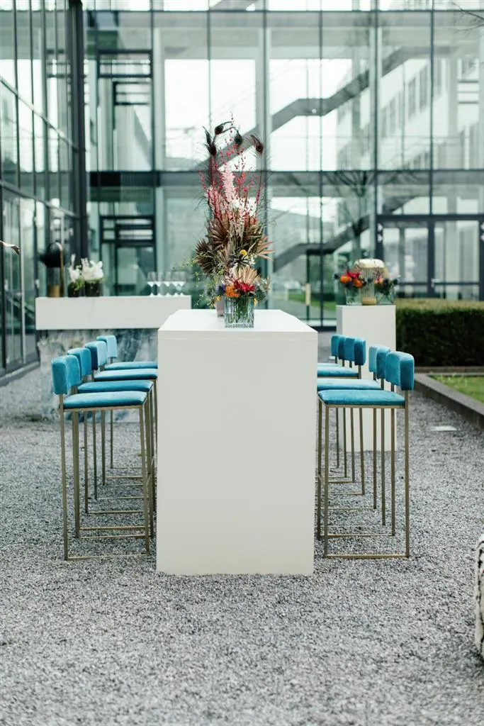 Barhocker Riva GOLD Samt Ansicht 8