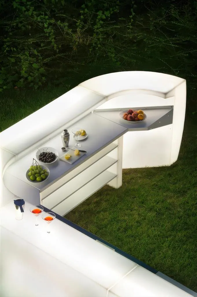 Thekenanlage Eckelement Igloo Ansicht 2