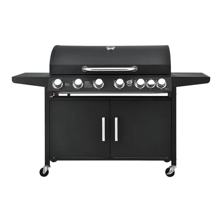 Gasgrill 6 Brenner + 1 Seitenbrenner