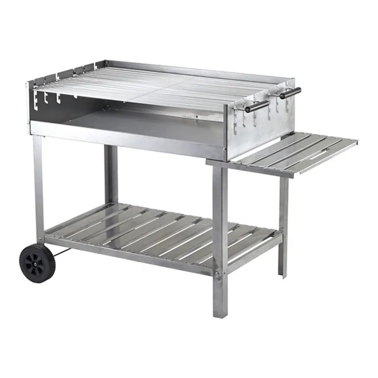 Holz-Kohlegrill groß 100cm x 60cm