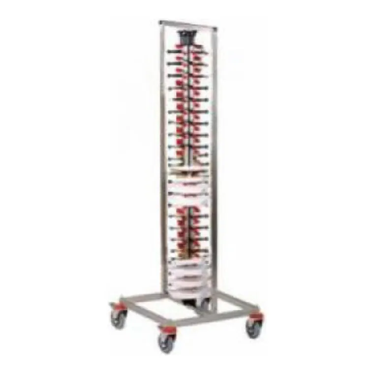 Tellerstapler für 84 Teller fahrbar
