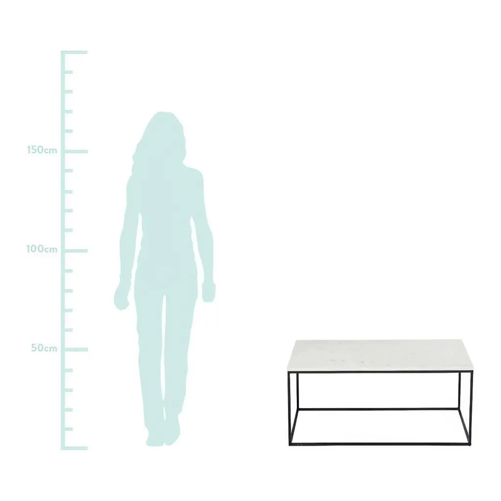 Couchtisch Alys Marmoroptik Ansicht 4