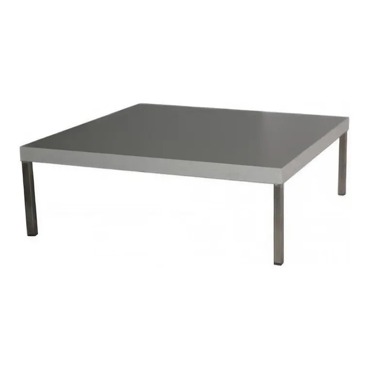 Lounge-Tisch 70x70x20cm Silber