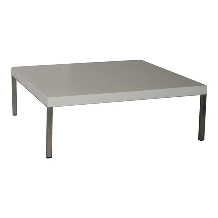 Lounge-Tisch 70x70x20cm weiß