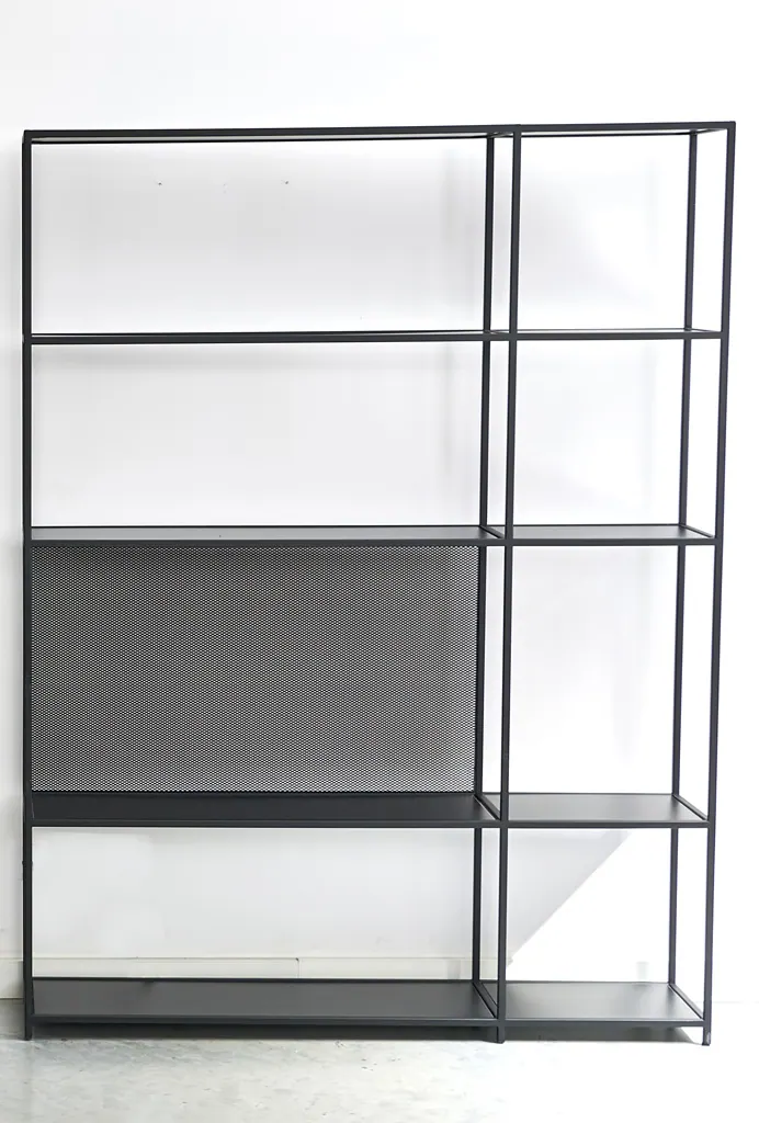 Design-Regal Layla SCHWARZ Ansicht 2