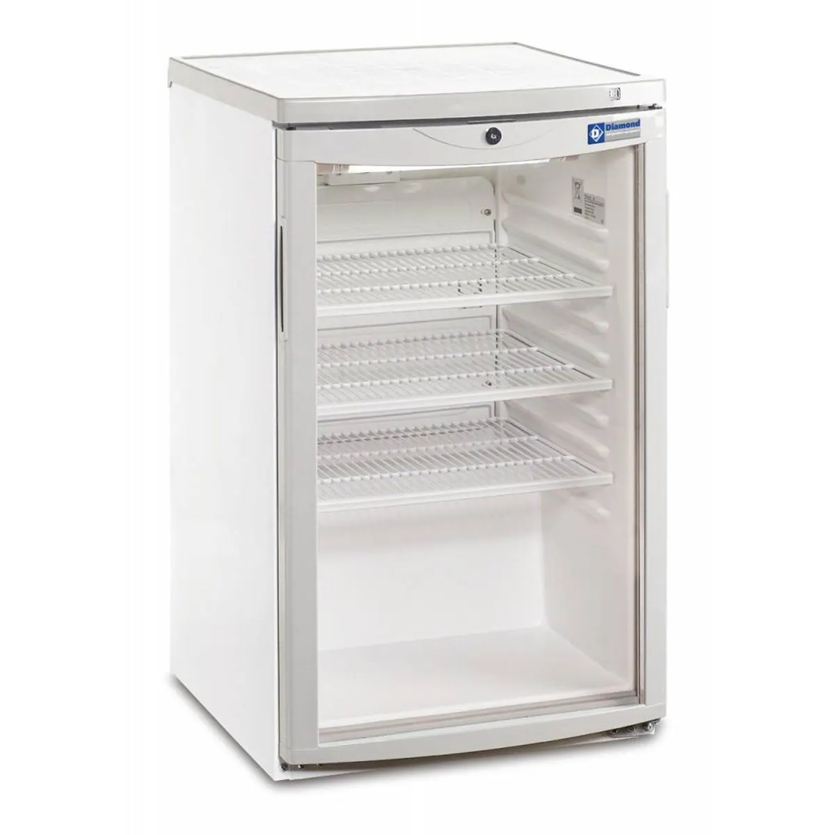 Kühlschrank mit Glastür 150L Ansicht 2