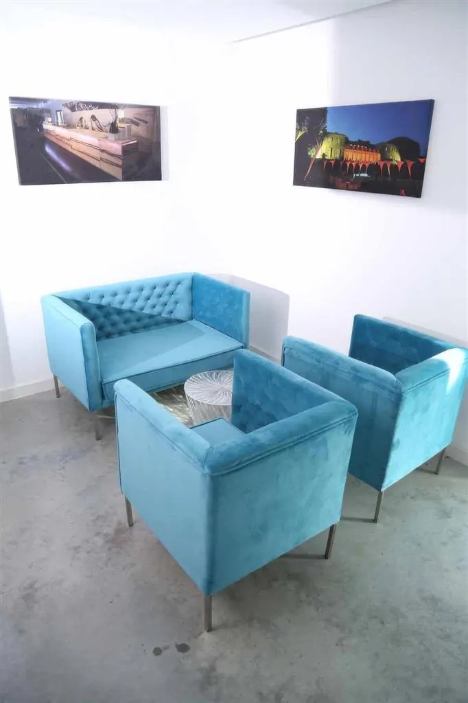 Lounge Vittorio 2-Sitzer Samt Ansicht 2