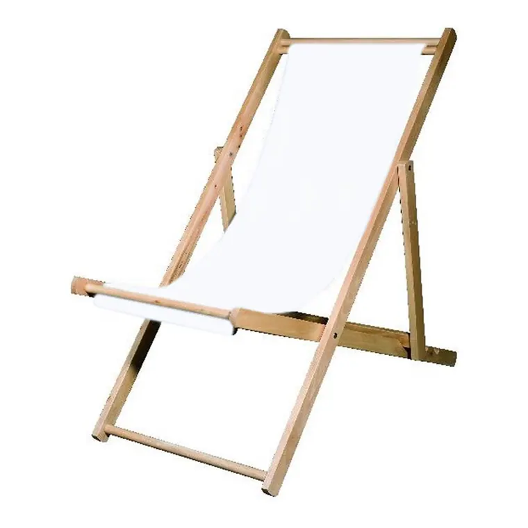 Liegestuhl rein-weiß
