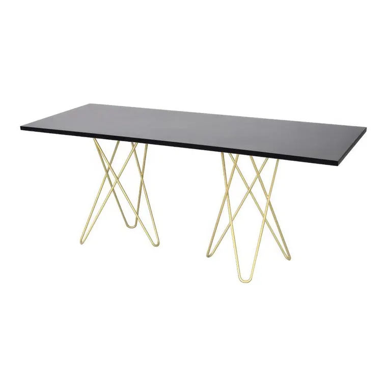 Tisch Chloe 180 x70cm schwarz
