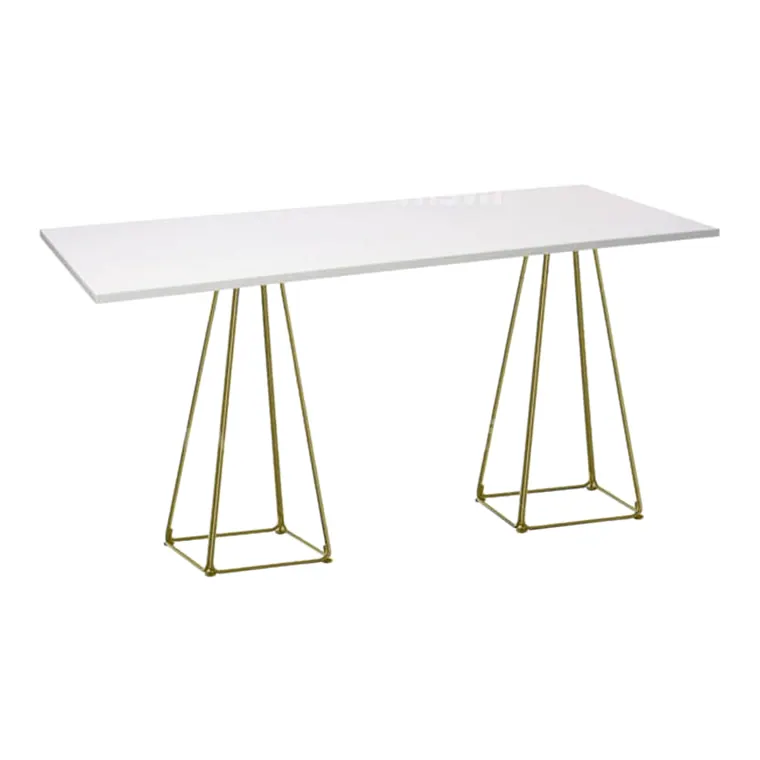 Hochtisch Lunar gold/weiß 180 x 70cm