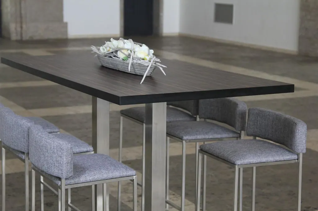 Hochtisch exklusiv Makassar 180cm x 90cm Ansicht 2