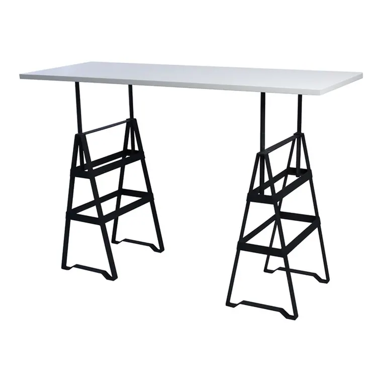 Hochtisch Industry weiß 180x70x110cm