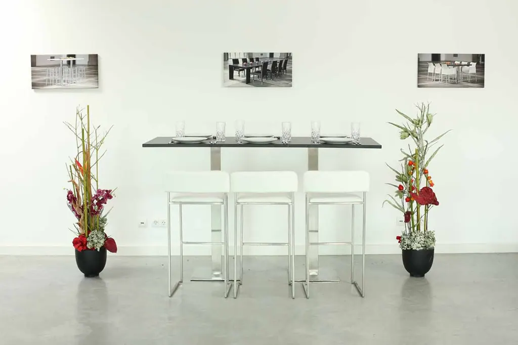 Hochtisch exklusiv 180 x 70cm Ansicht 3