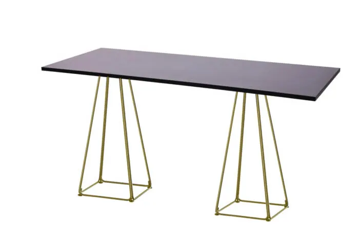 Hochtisch Lunar gold/schwarz 180 x 70cm Ansicht 2