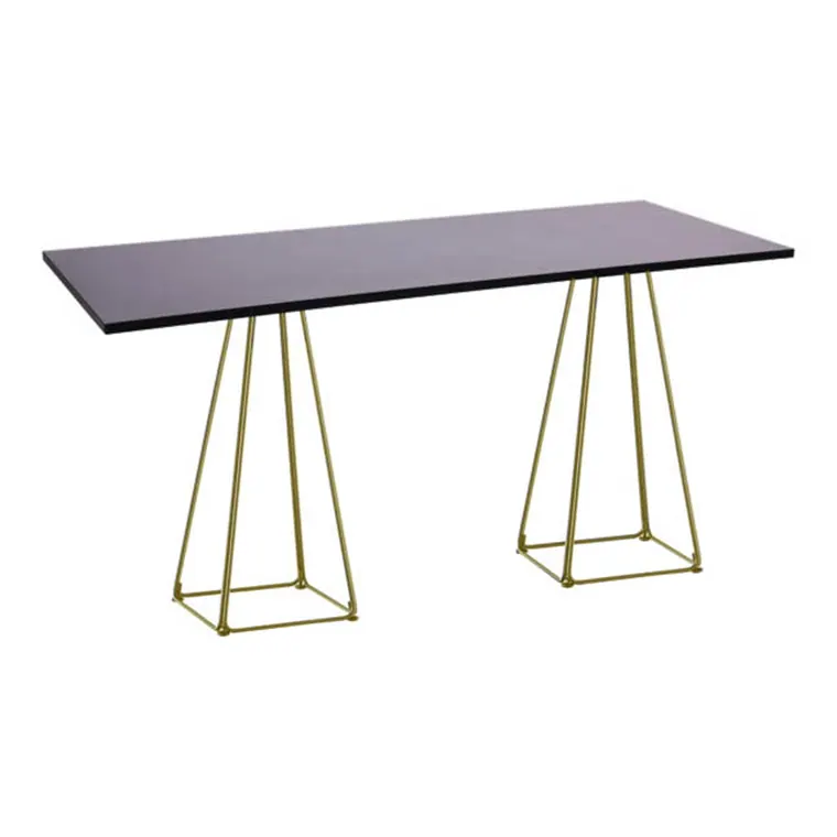 Hochtisch Lunar gold/schwarz 180 x 70cm