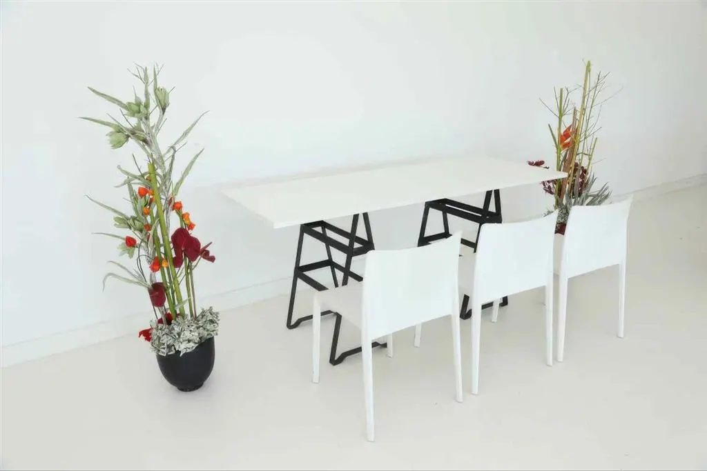 Tisch Industry weiß 180x70x72cm Ansicht 2