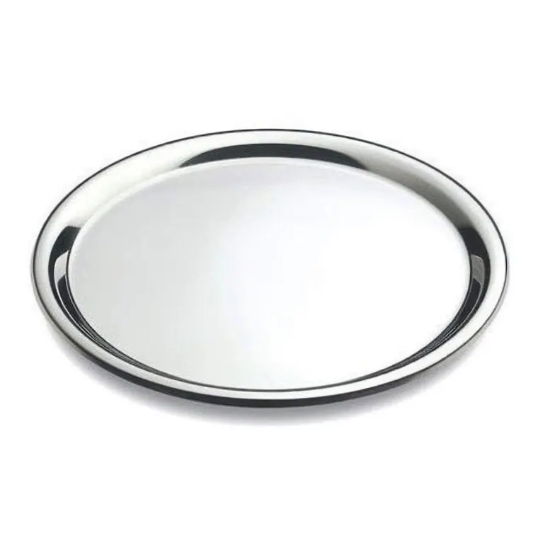 Riesen-Edelstahltablett rund 100cm