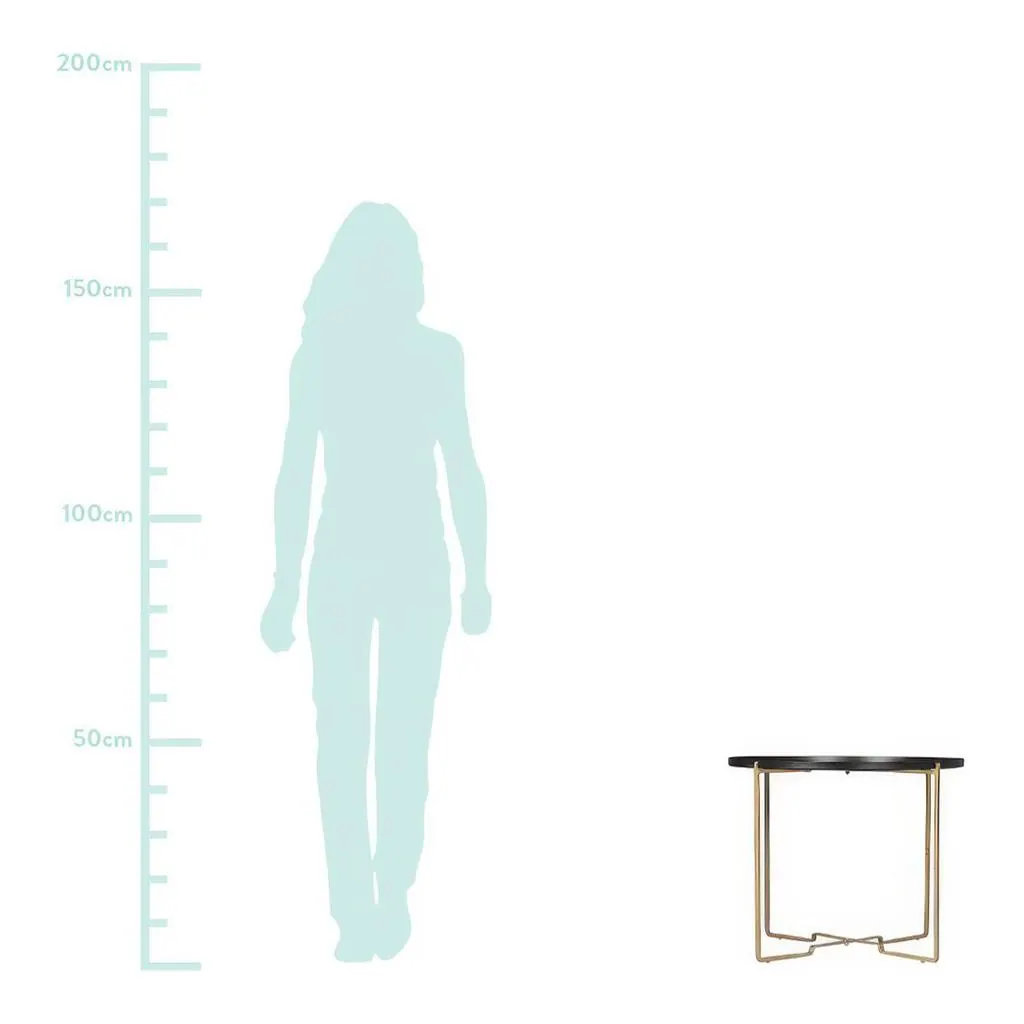 Tablett-Tisch Jules Schwarz – Füße Ansicht 2