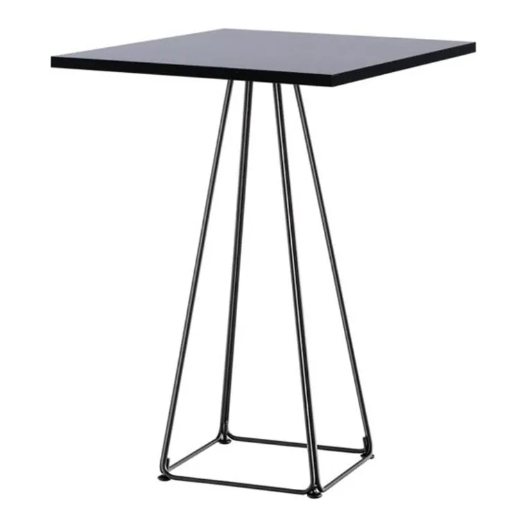 Stehtisch Lunar schwarz 70x70x110cm (LxBxH)