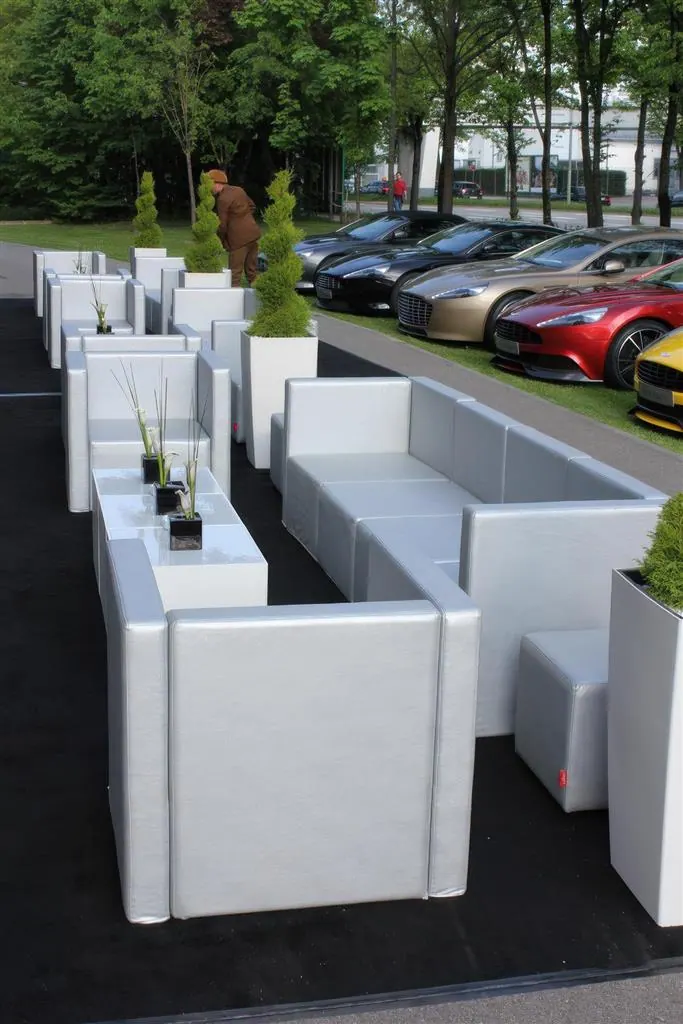 Lounge-Eckelement New Avantgarde Silver Ansicht 2
