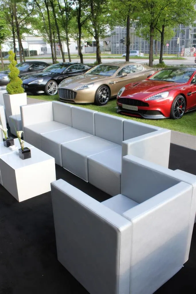 Lounge-Mittelteil New Avantgarde Silver Ansicht 2