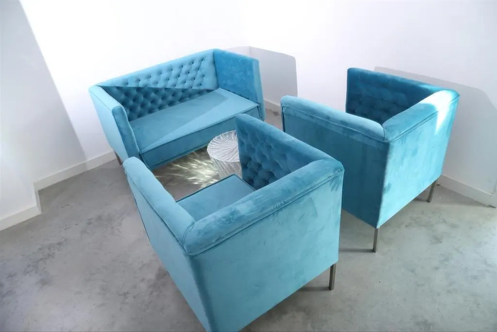 Lounge Vittorio 2-Sitzer Samt Ansicht 3