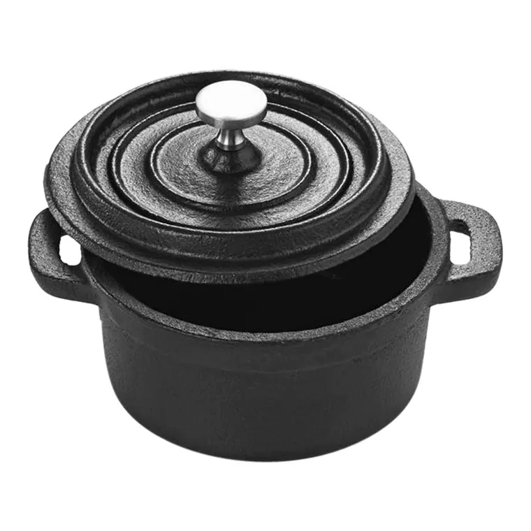 Mini-Schmortopf Cocotte aus Gusseisen
